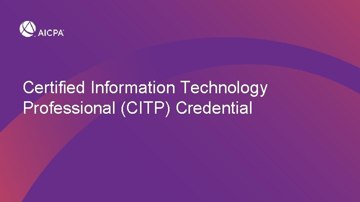 CITP Certified